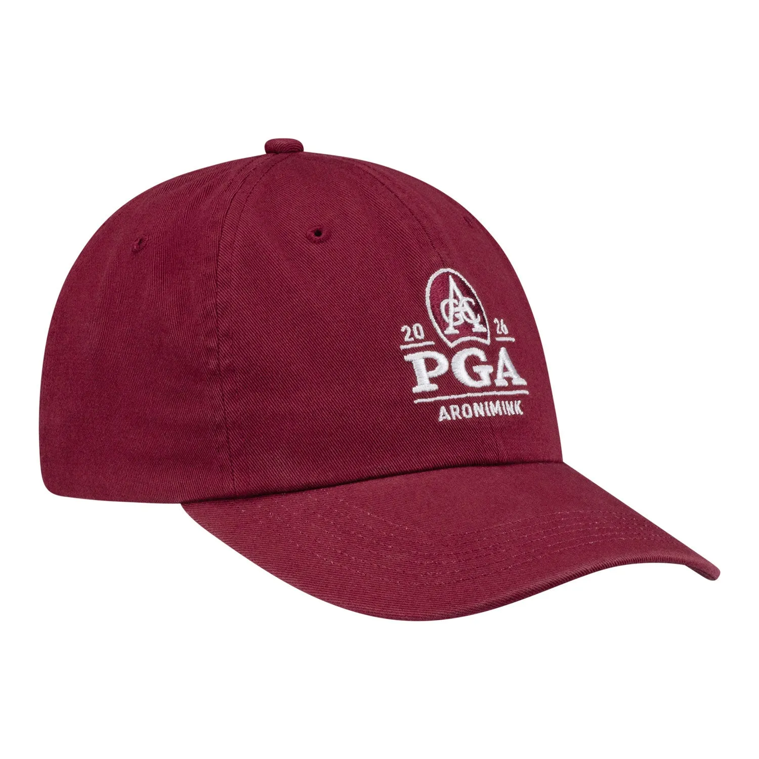 Imperial 2026 PGA Championship Original Cotton Hat in Maroon sold by PGA Tour product image thumbnail 2