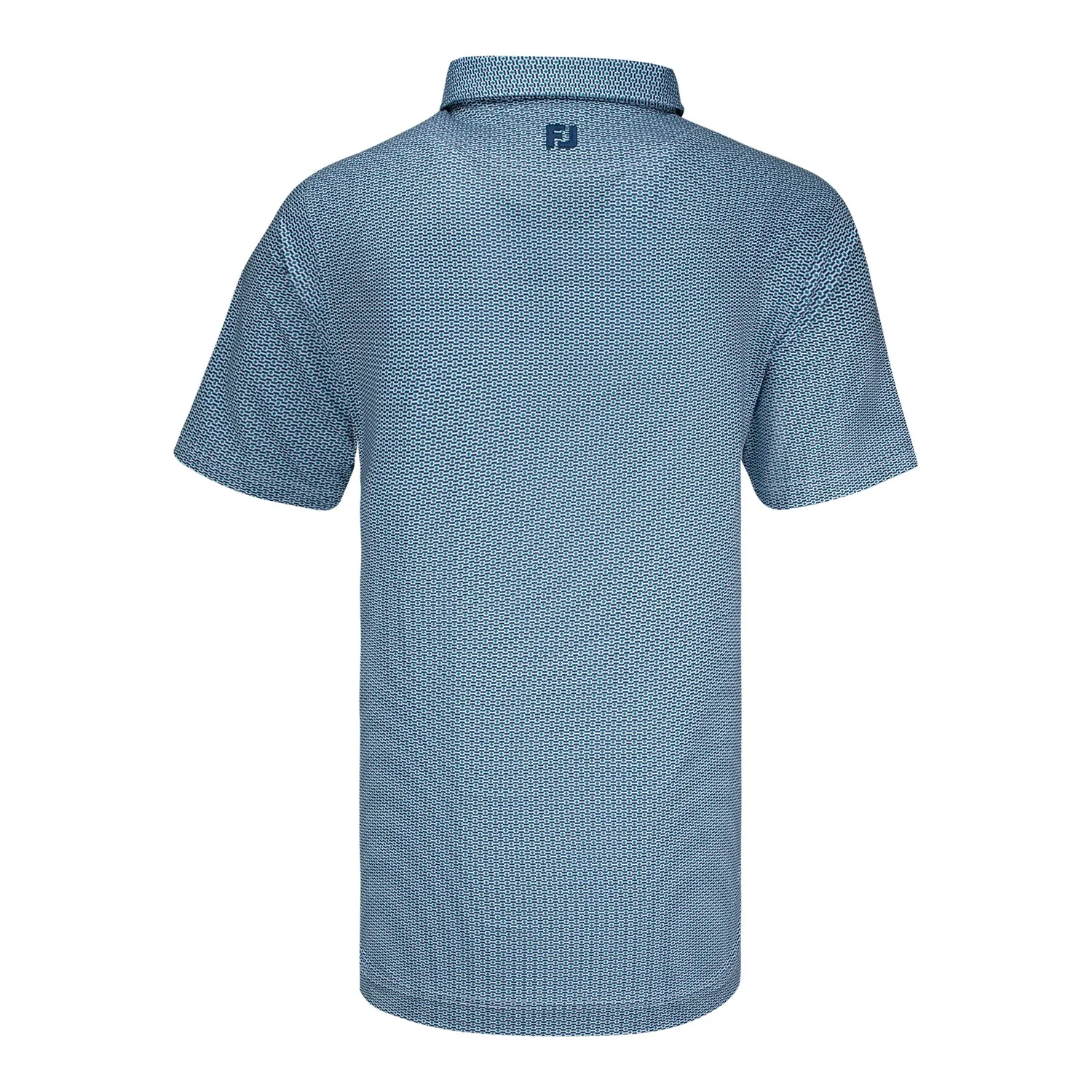 FootJoy 2026 PGA Championship Aberdeen Nautical Flag Polo in Field Green, Navy, and White sold by PGA Tour product image thumbnail 3