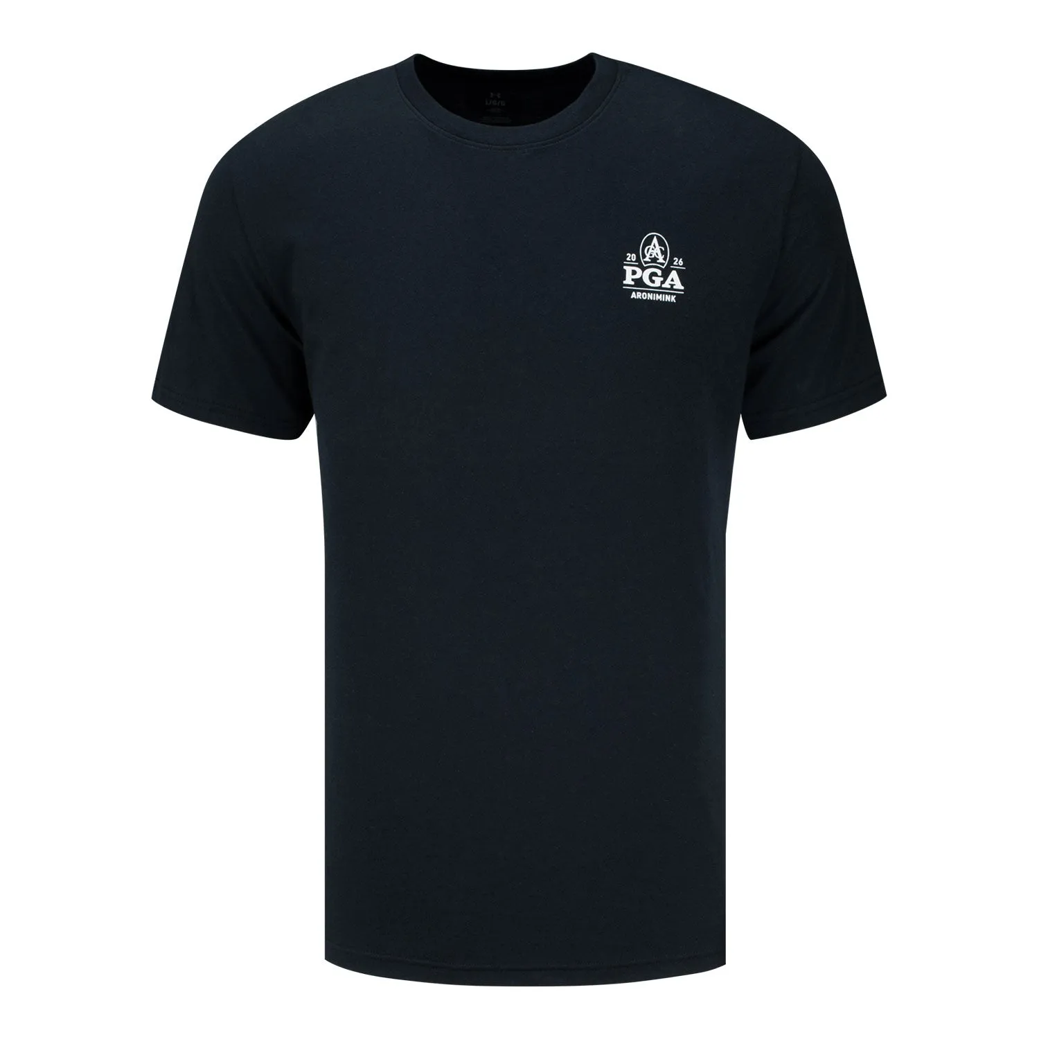 Under Armour 2026 PGA Championship Performance Cotton Golf Ball Character T-Shirt in Carbon Heather sold by PGA Tour product image thumbnail 2