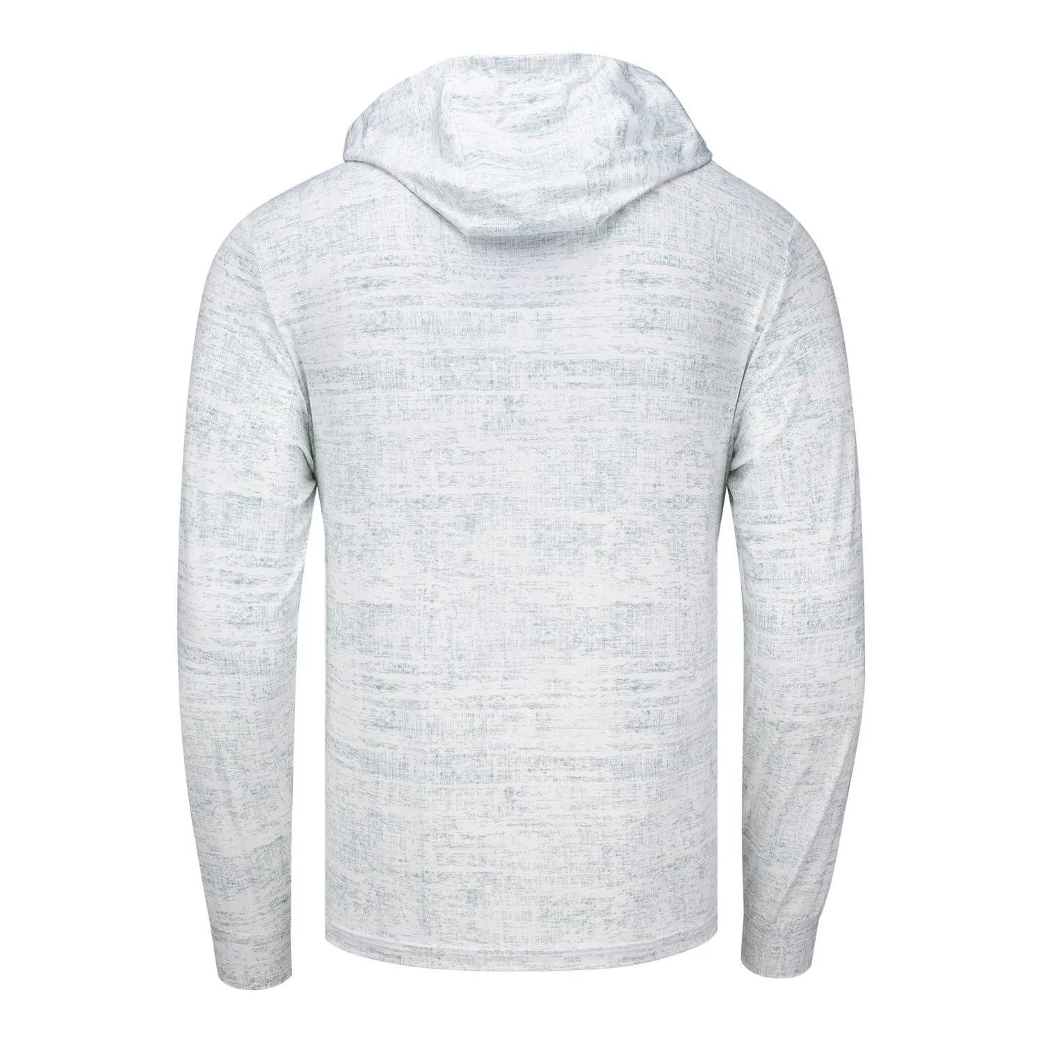Adidas 2026 PGA Championship Performance Printed Lightweight Hoodie in White and Wonder Sage sold by PGA Tour product image thumbnail 2