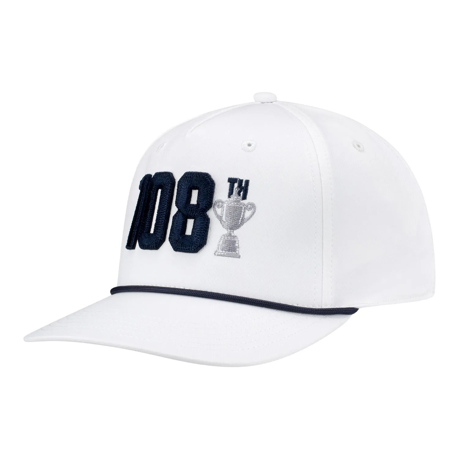 Ahead 2026 PGA Championship Classic Fit Alto Performance Rope Hat in White sold by PGA Tour product image thumbnail 2