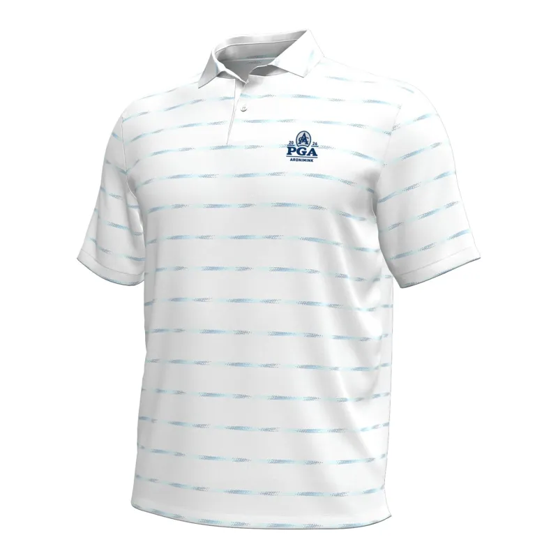 Under Armour 2026 PGA Championship Drive Chill Horizon Polo in White made by Under Armour