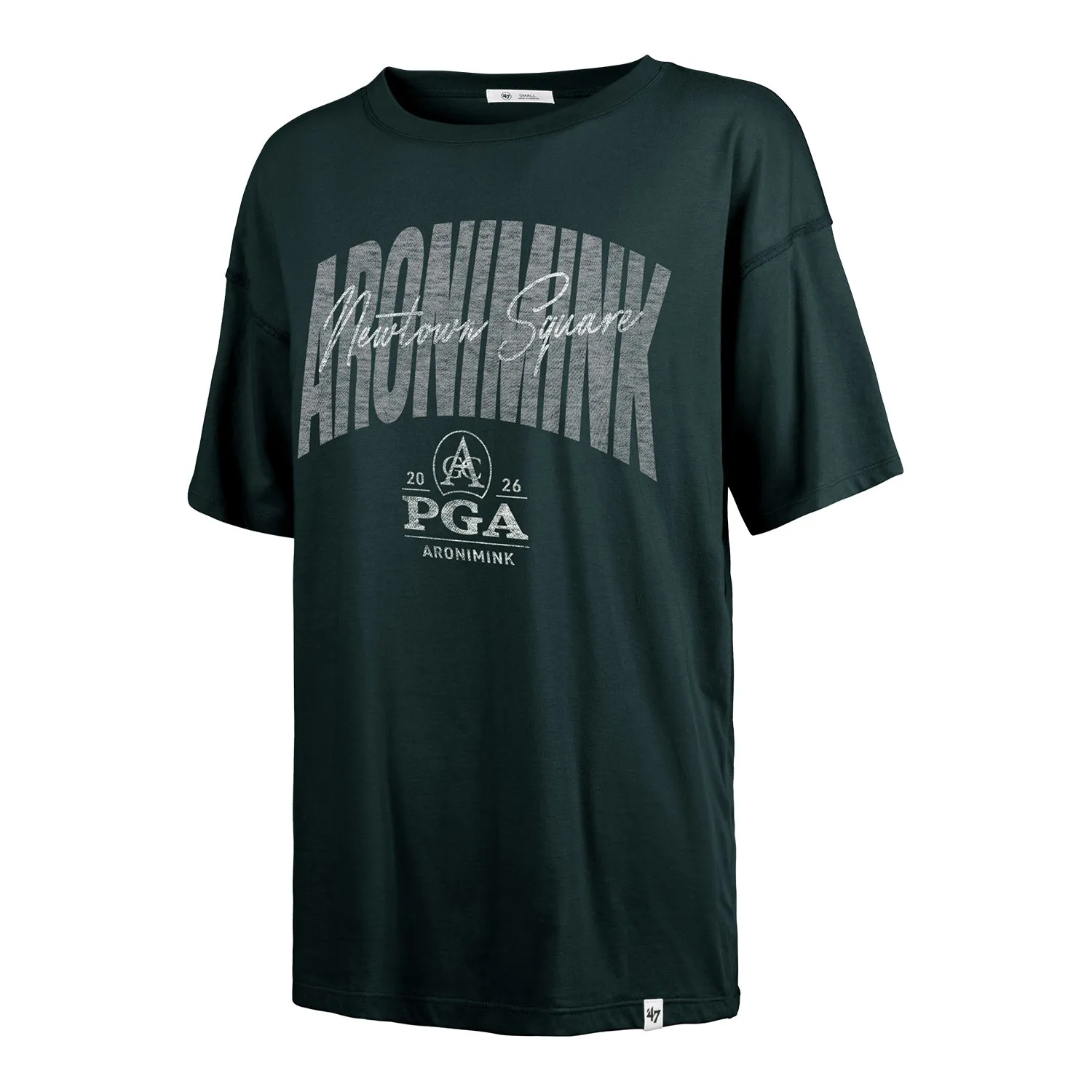 '47 Brand 2026 PGA Championship Women's Muse Sadie T-Shirt in Pacific Green sold by PGA Tour