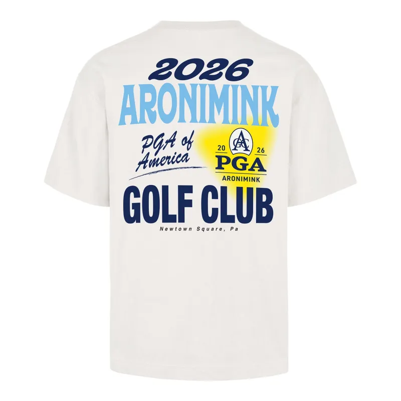 '47 Brand 2026 PGA Championship All Fire Foundation T-Shirt in Sandstone made by 47