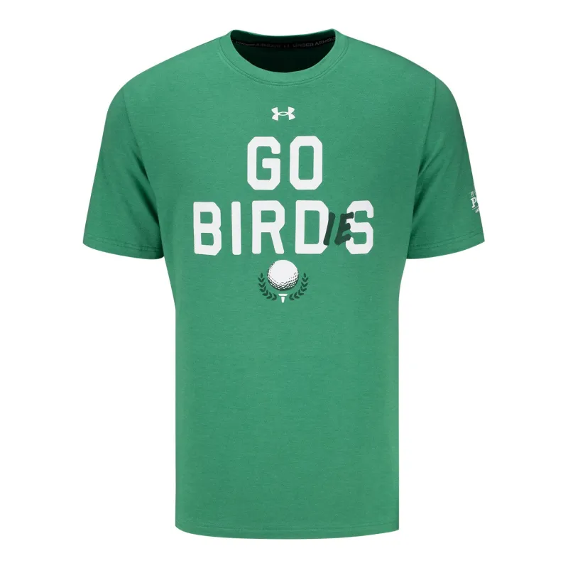 Under Armour 2026 PGA Championship Icon Go Birdies T-Shirt in Kelly Green made by Under Armour