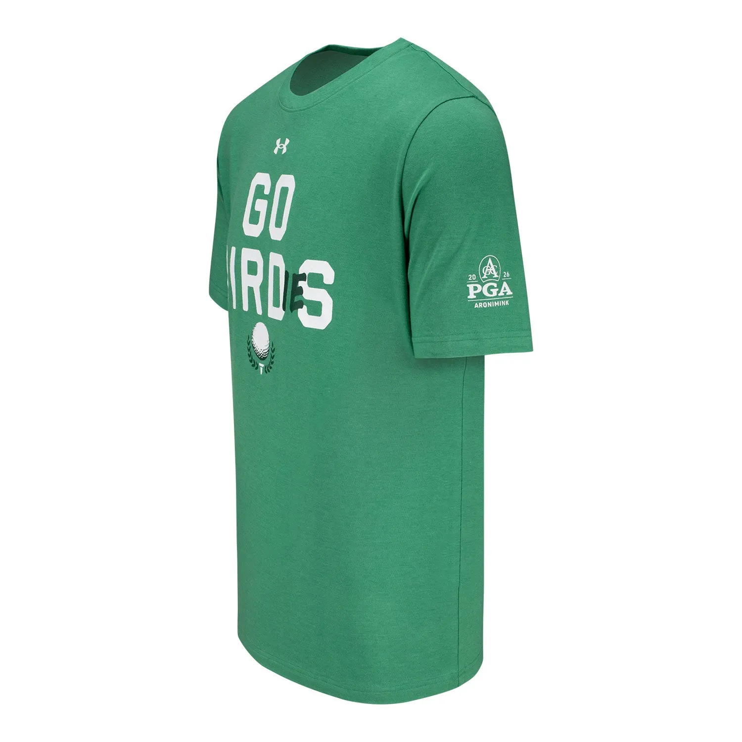 Under Armour 2026 PGA Championship Icon Go Birdies T-Shirt in Kelly Green sold by PGA Tour product image thumbnail 2