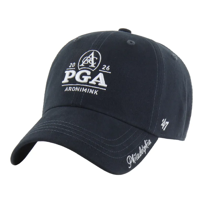 '47 Brand 2026 PGA Championship Women's Miata Clean Up Hat in Navy made by 47