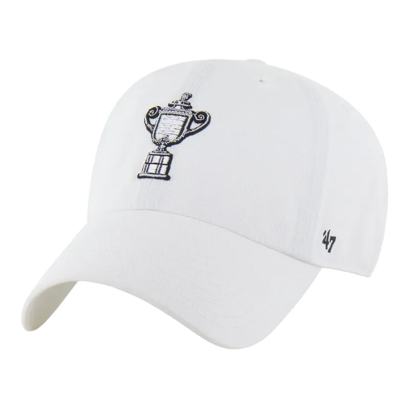 '47 Brand 2026 PGA Championship Trophy Clean Up Hat in White made by 47