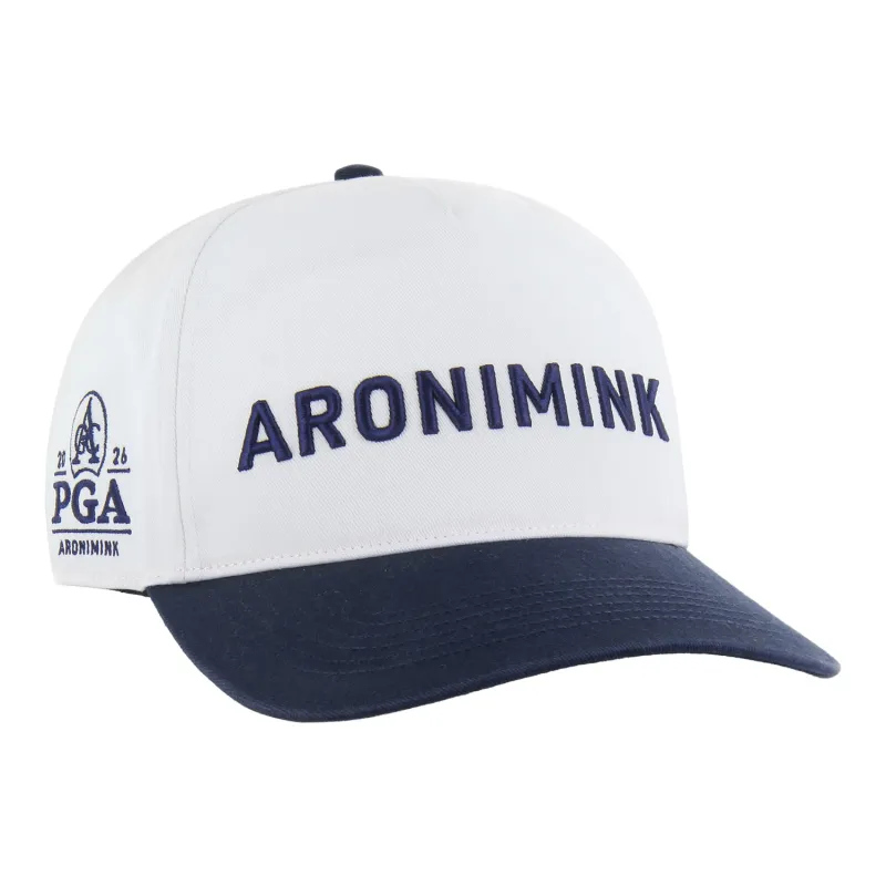 '47 Brand 2026 PGA Championship Double Header Script Text Hat in White made by 47