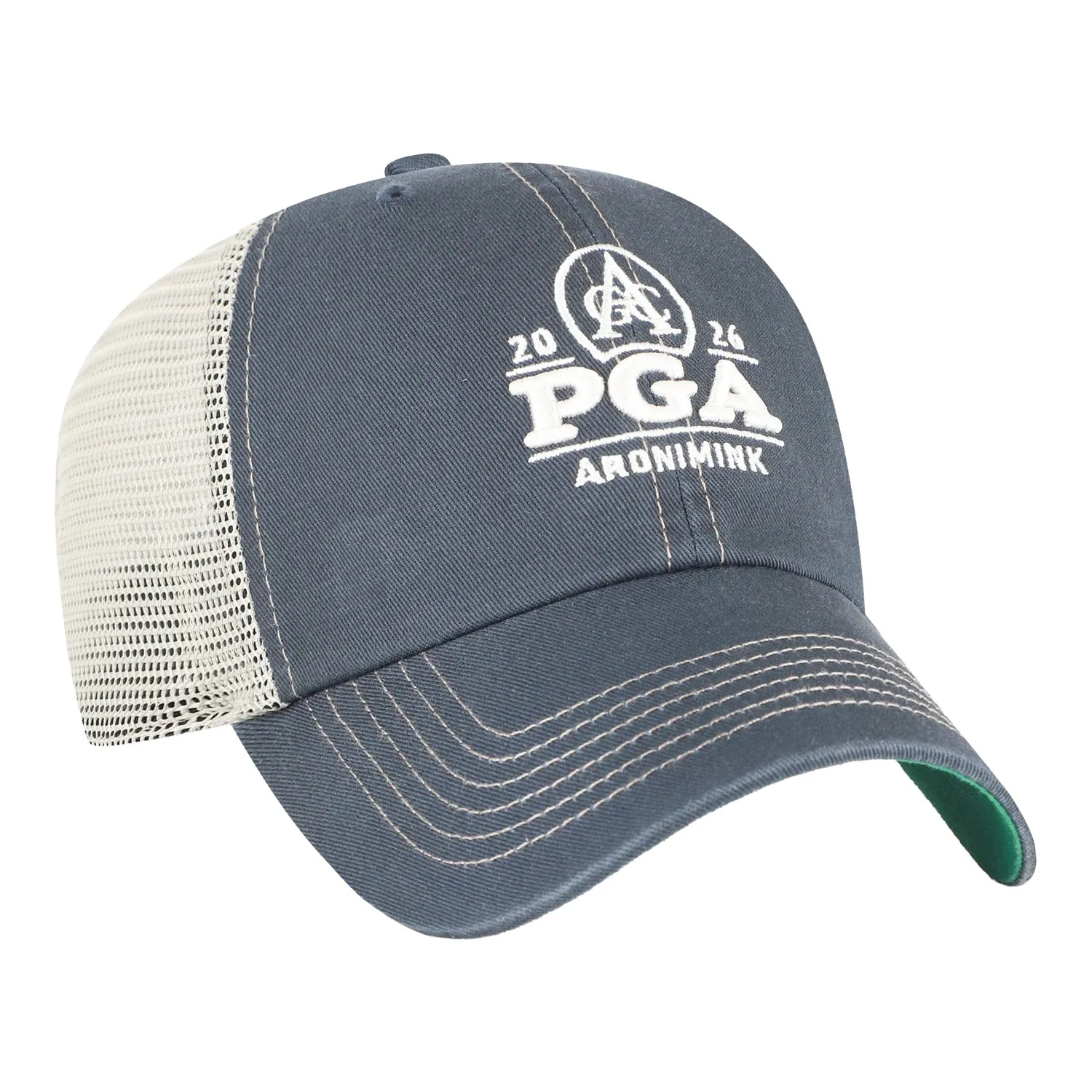 '47 Brand 2026 PGA Championship Trawler Trucker Hat in Vintage Navy sold by PGA Tour product image thumbnail 2