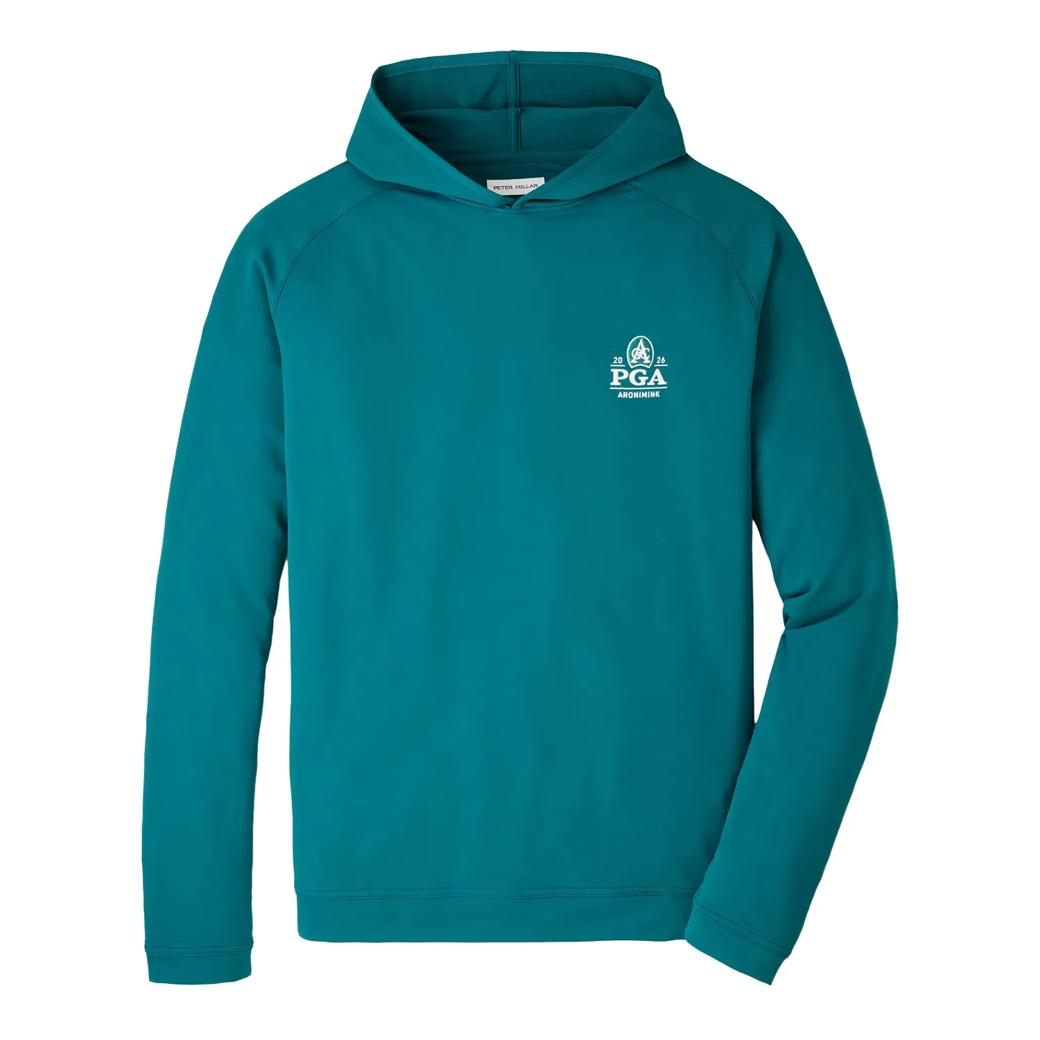 Peter Millar 2026 PGA Championship Philly Inspired Pine Hoodie in Midnight Green sold by PGA Tour
