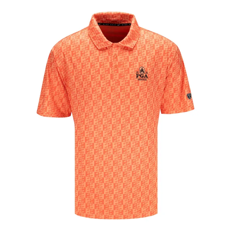 Nike 2026 PGA Championship Par Polo in Orange Frost made by Nike