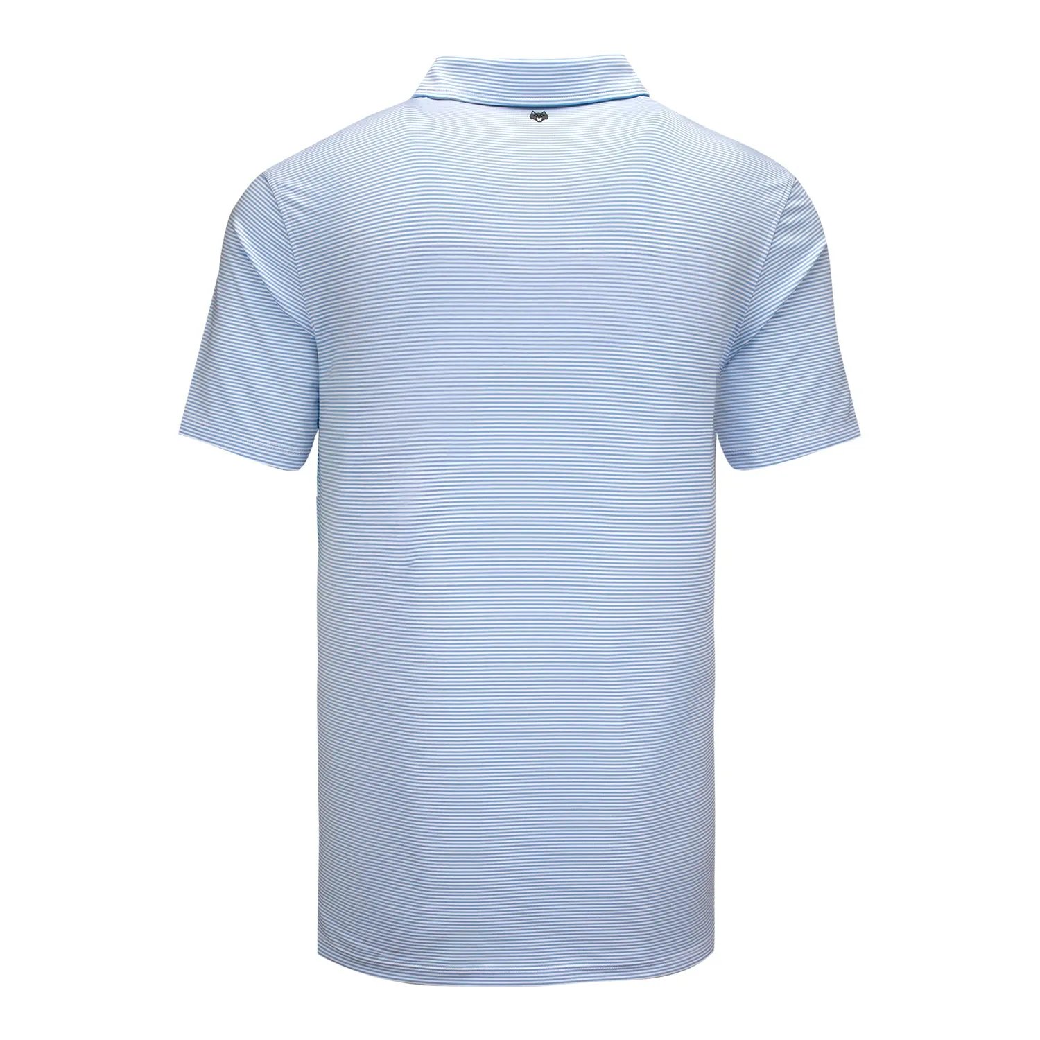 Greyson 2026 PGA Championship Saranac Polo in Wolf Blue and Arctic sold by PGA Tour product image thumbnail 3