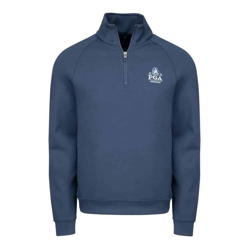 lululemon 2026 PGA Championship Smooth Spacer Quarter Zip in Navy made by Lululemon