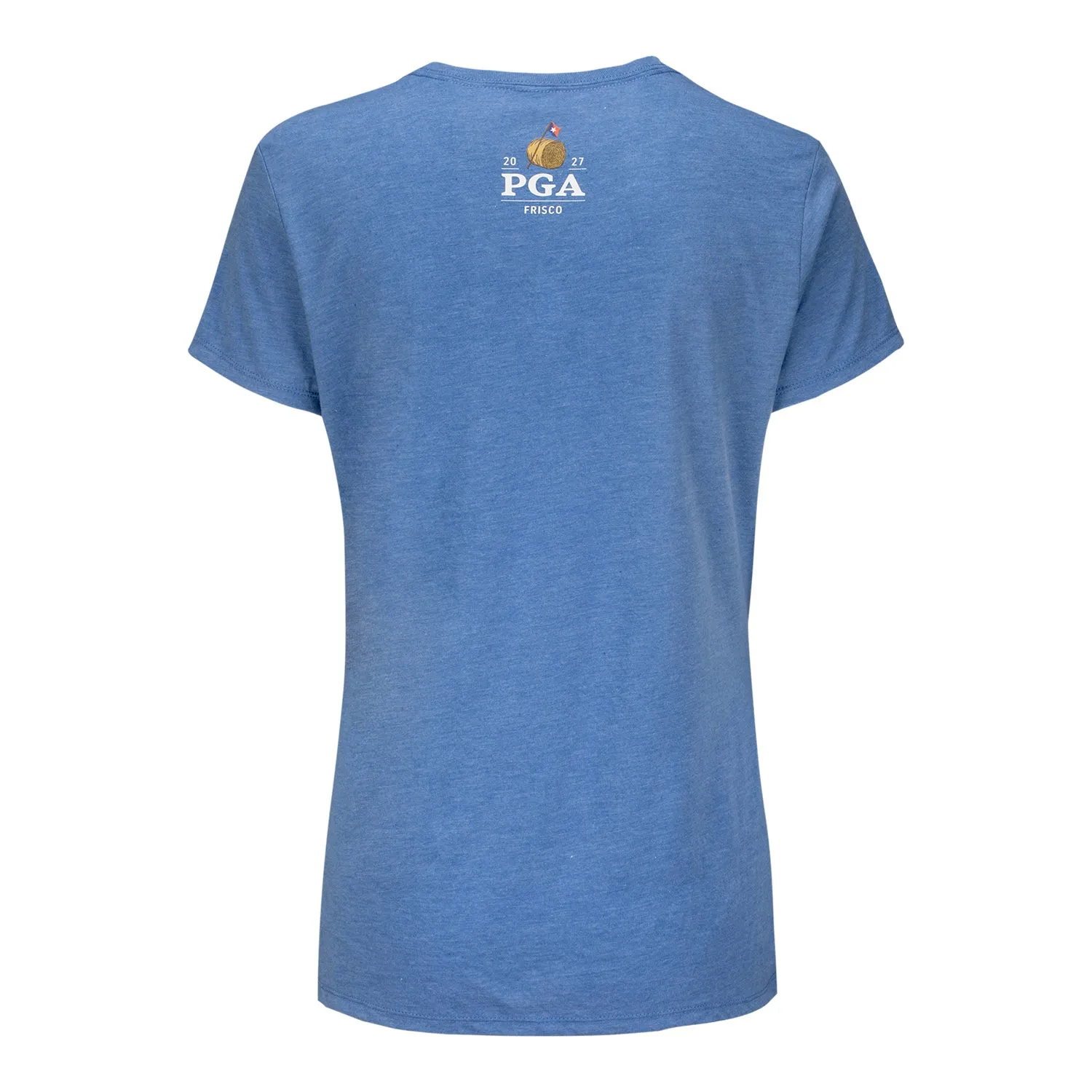 Ahead 2027 PGA Championship Women's Danby T-Shirt in Maritime Blue sold by PGA Tour product image thumbnail 2
