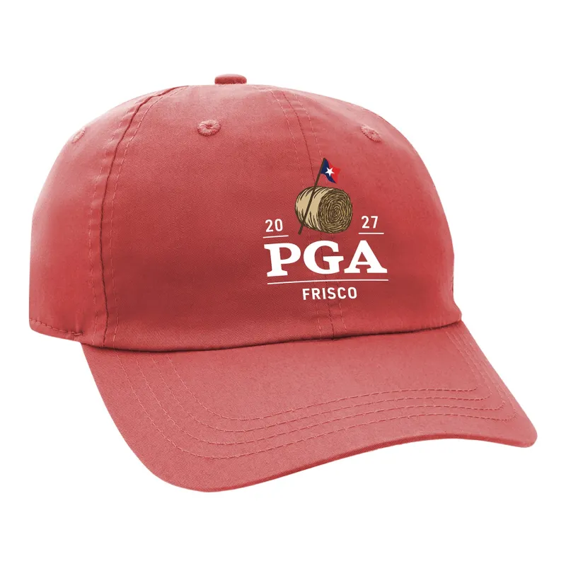 Ahead 2027 PGA Championship Shawmut Cotton Hat in Vineyard made by PGA Tour