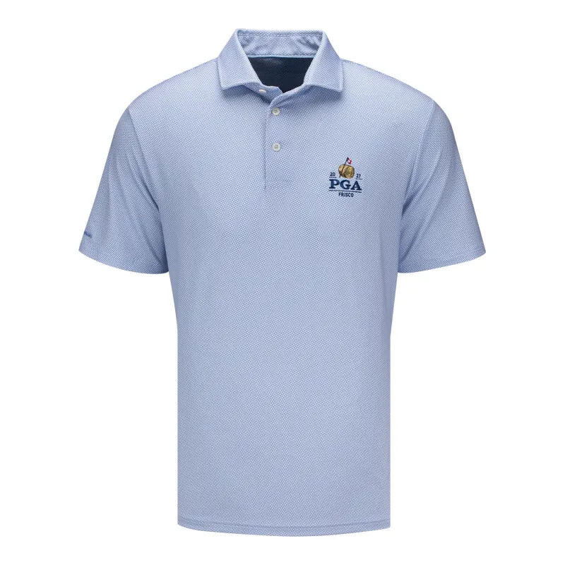 Ralph Lauren 2027 PGA Championship Lightweight Airflow Jersey Deco Polo in Fall Blue Beekman made by Ralph Lauren