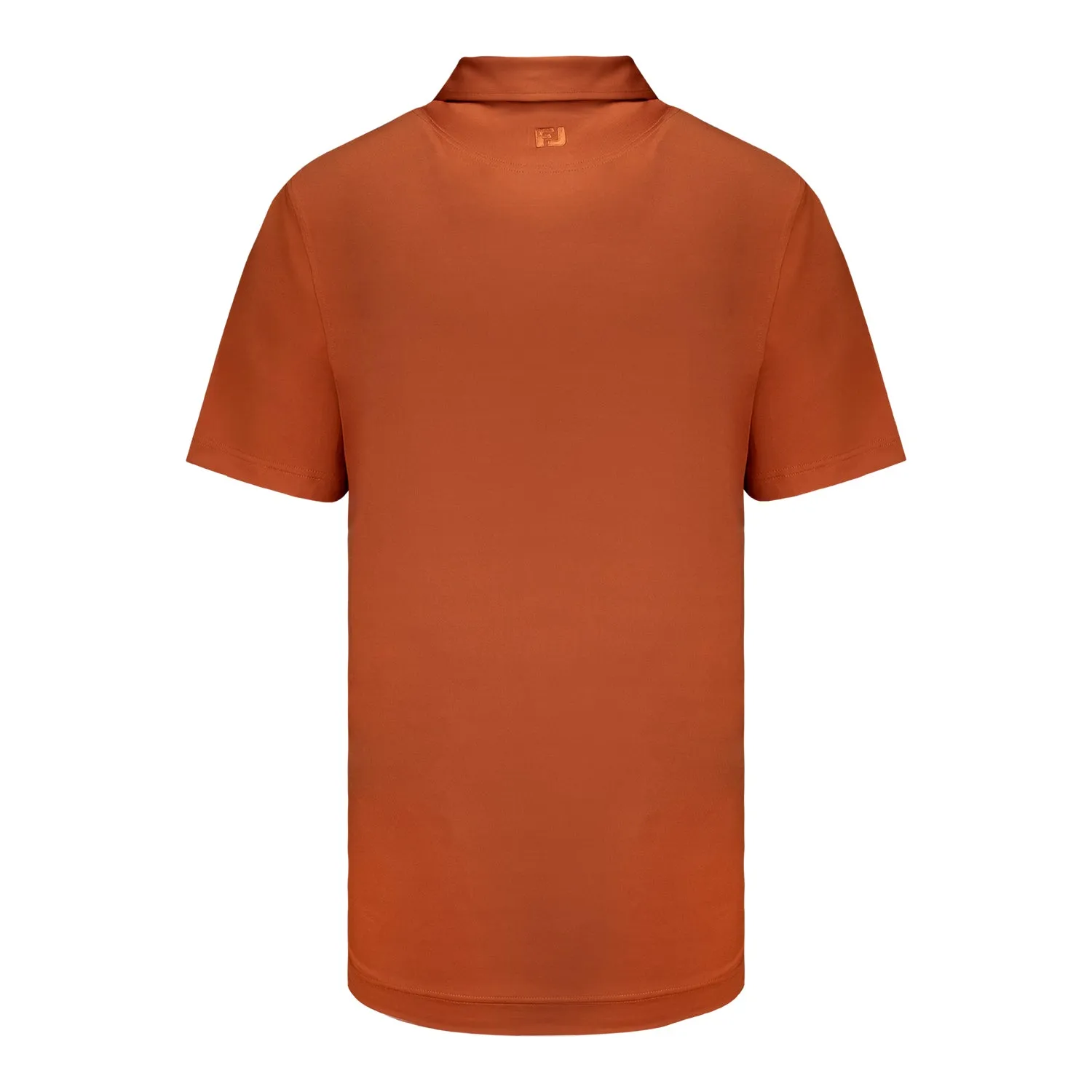 FootJoy 2027 PGA Championship Solid Lisle Polo in Orange Reset sold by PGA Tour product image thumbnail 2