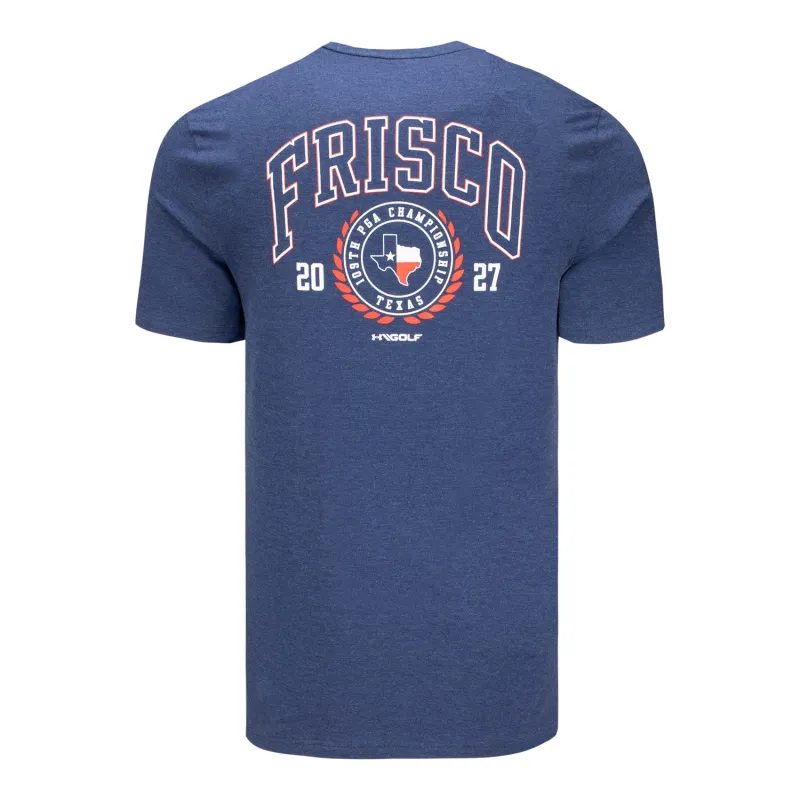 Under Armour 2027 PGA Championship Icon T-Shirt in Navy made by Under Armour