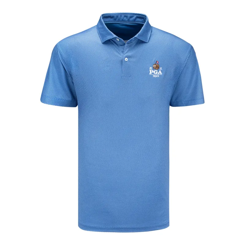 Johnnie-O 2027 PGA Championship Darts Print Polo in Sailor made by Johnnie-O