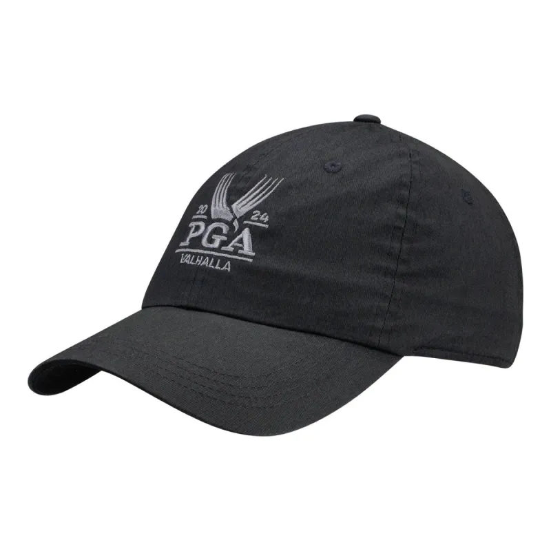 Ahead 2024 PGA Championship Classic Fit Cotton Twill Adjustable Hat in Ember made by PGA Tour