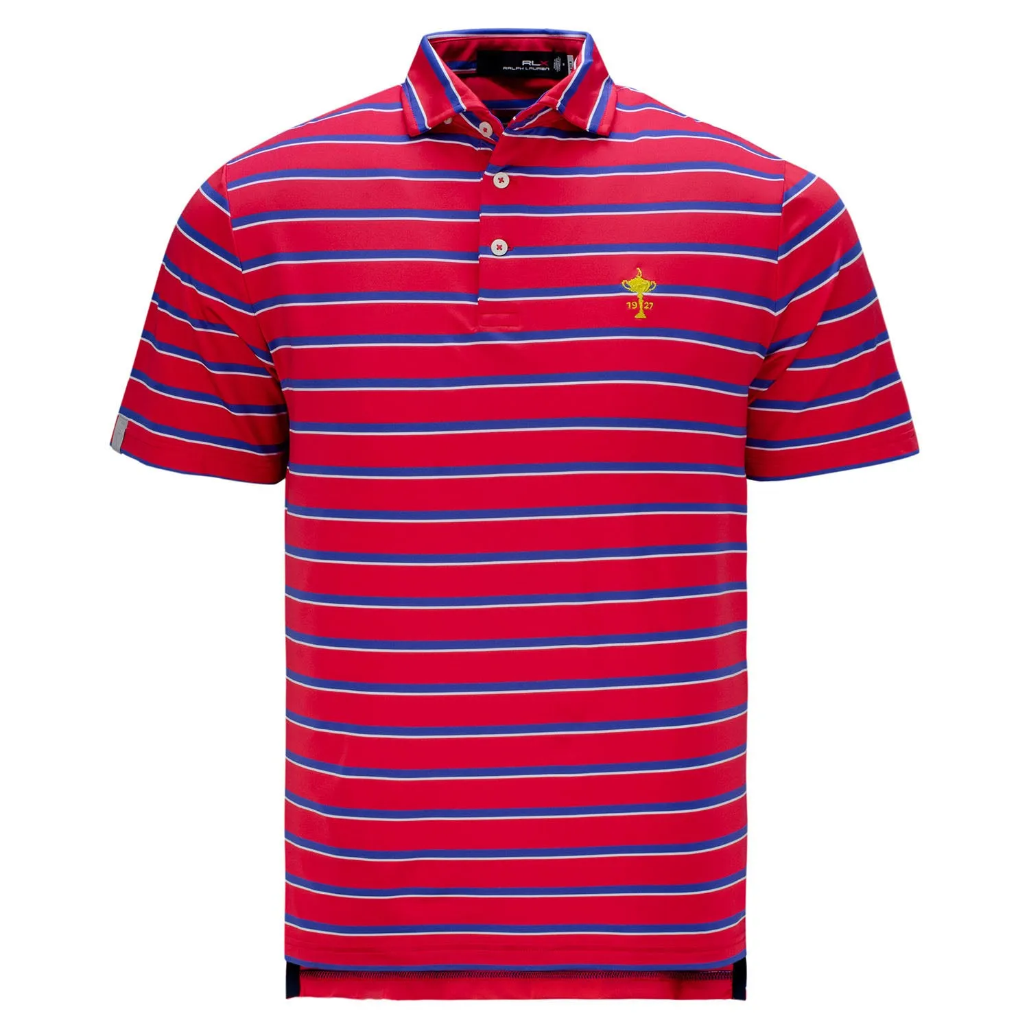 Ryder Cup Ralph Lauren Lightweight Wide Multi Stripe Polo sold by PGA Tour