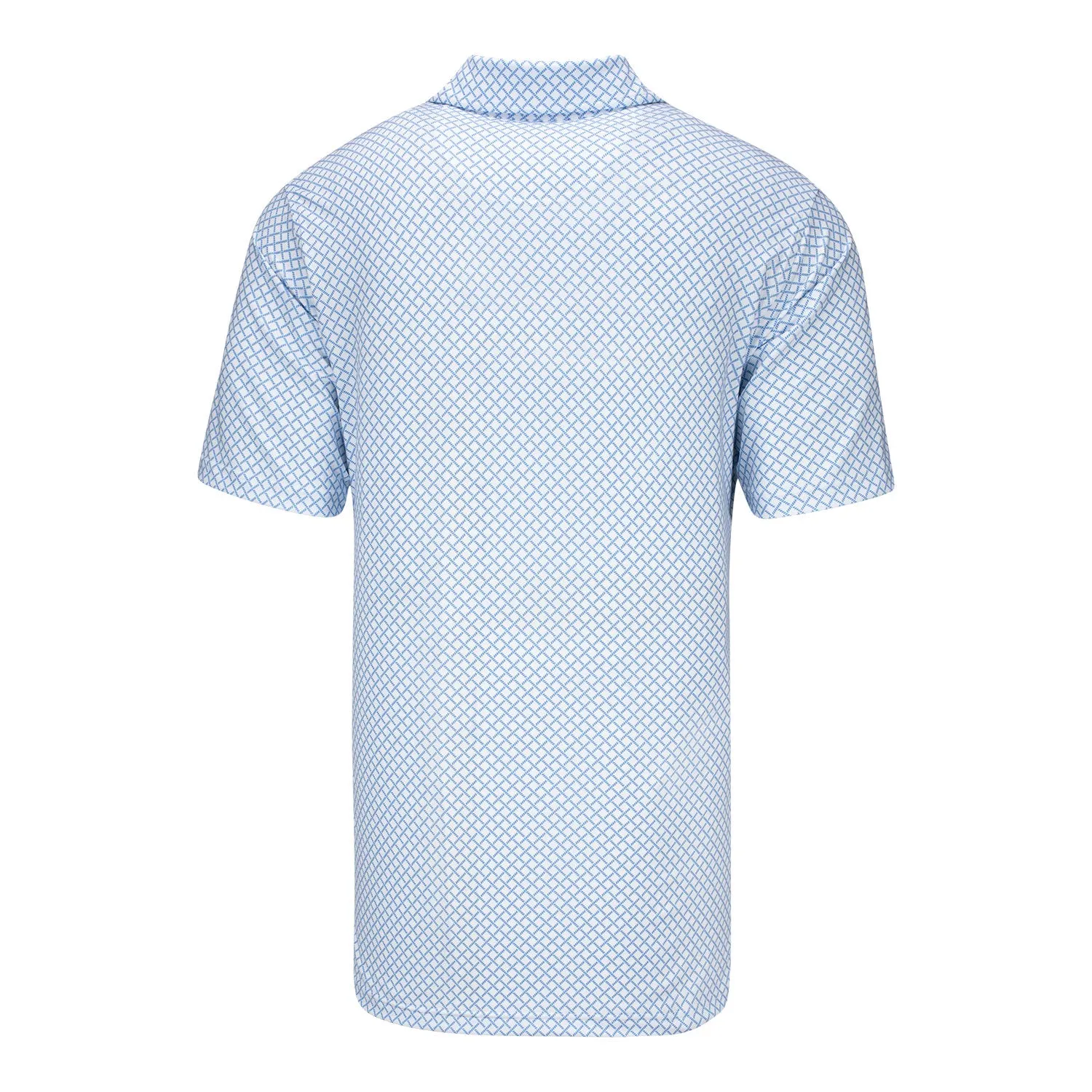 Fairway & Greene 2024 PGA Championship Diamond Pattern Print Polo in White sold by PGA Tour product image thumbnail 2