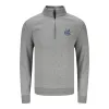 Nike 2024 PGA Championship Player Performance Half Zip in Light Grey sold by PGA Tour