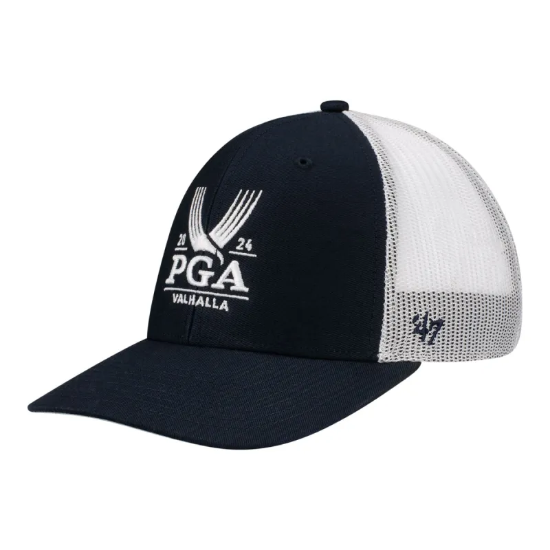 '47 Brand 2024 PGA Championship Navy Trucker Hat sold by PGA Tour