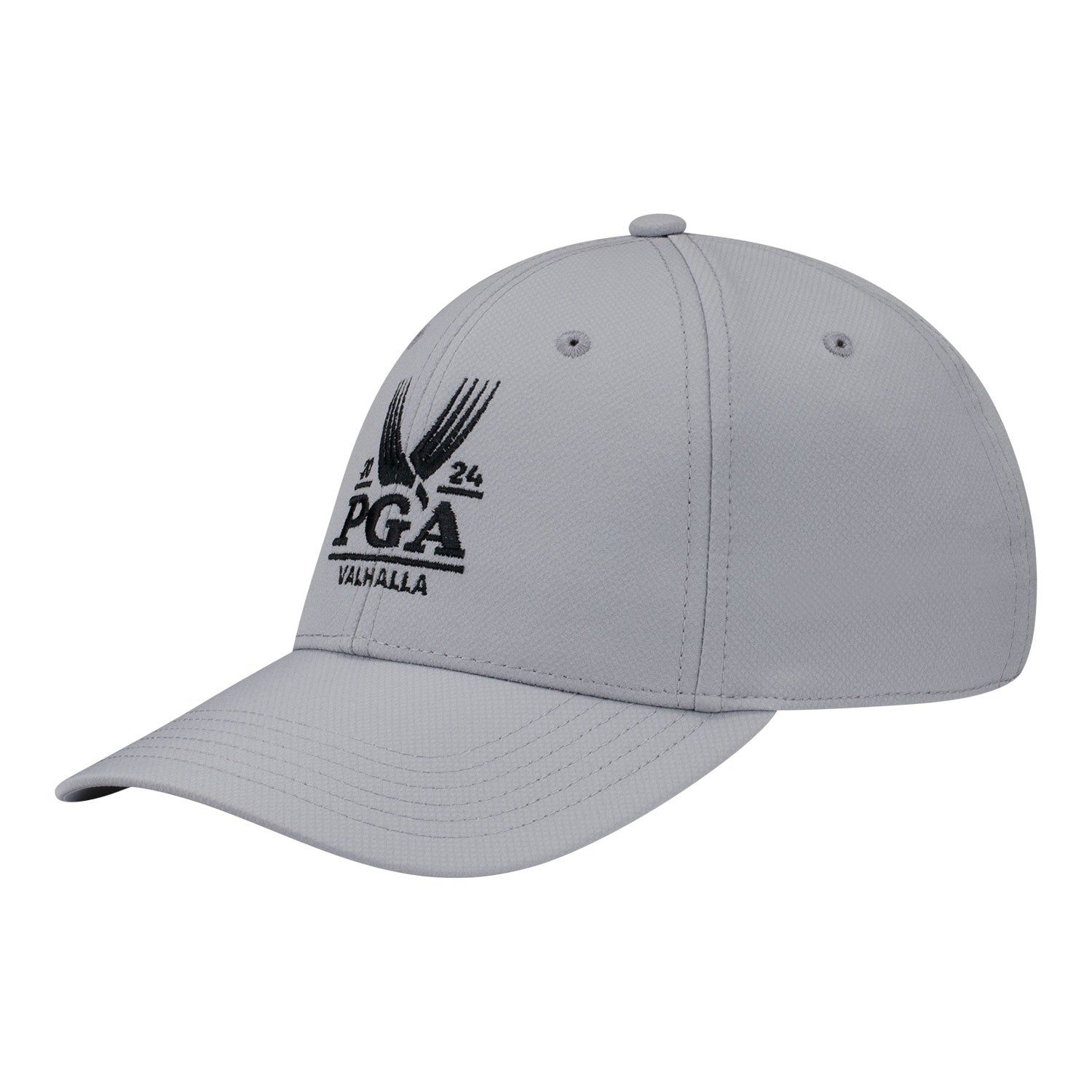 Ahead 2024 PGA Championship Structured Tech Hat in Light Grey sold by PGA Tour product image thumbnail 2