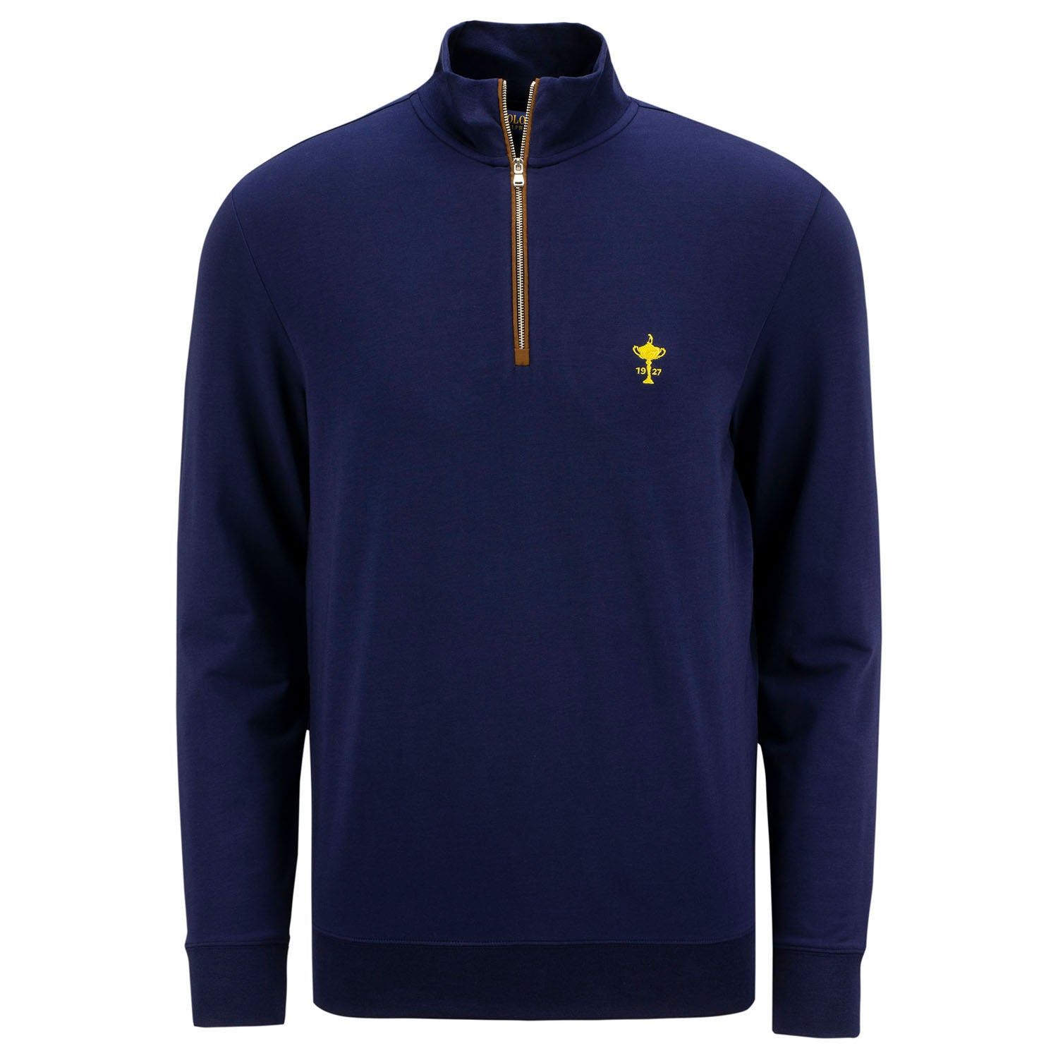 Ryder Cup Ralph Lauren Fine Gauge Terry Long Sleeve Half Zip sold by PGA Tour