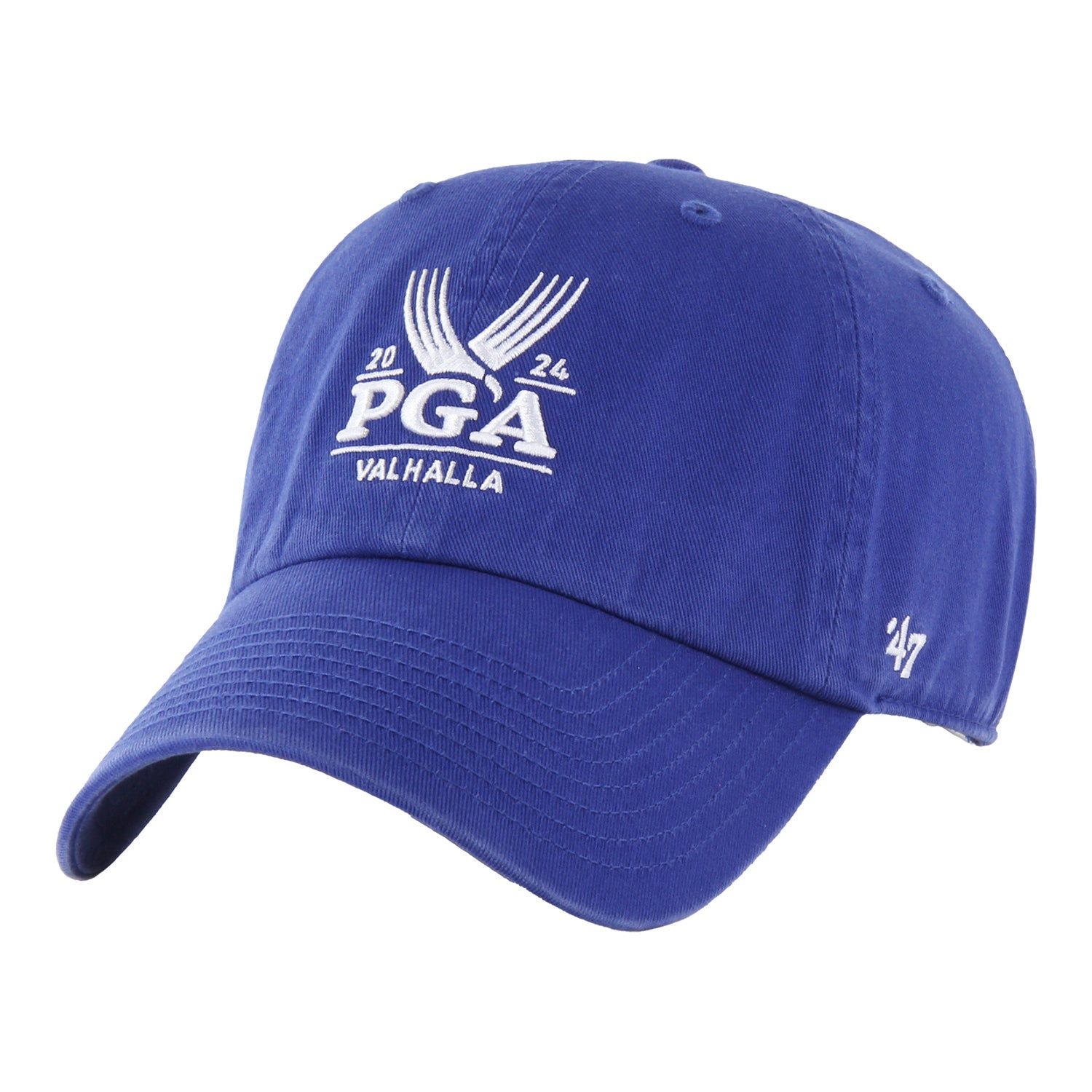 '47 Brand 2024 PGA Championship University of Kentucky Adjustable Cotton Hat in Royal sold by PGA Tour product image thumbnail 2