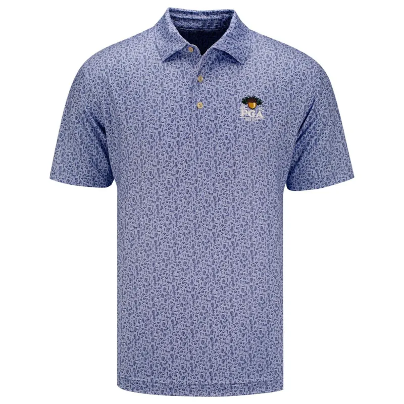 Peter Millar 2023 PGA Championship Blackstone Performance Jersey Polo sold by PGA Tour