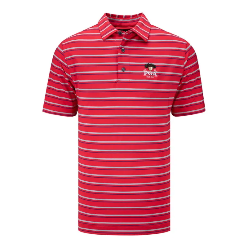FootJoy 2023 PGA Championship Even Stripe Lisle Self Collar sold by PGA Tour