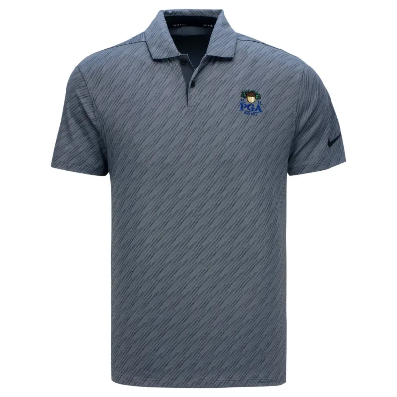 Nike 2023 PGA Championship Scratch Print Polo in Black sold by PGA Tour