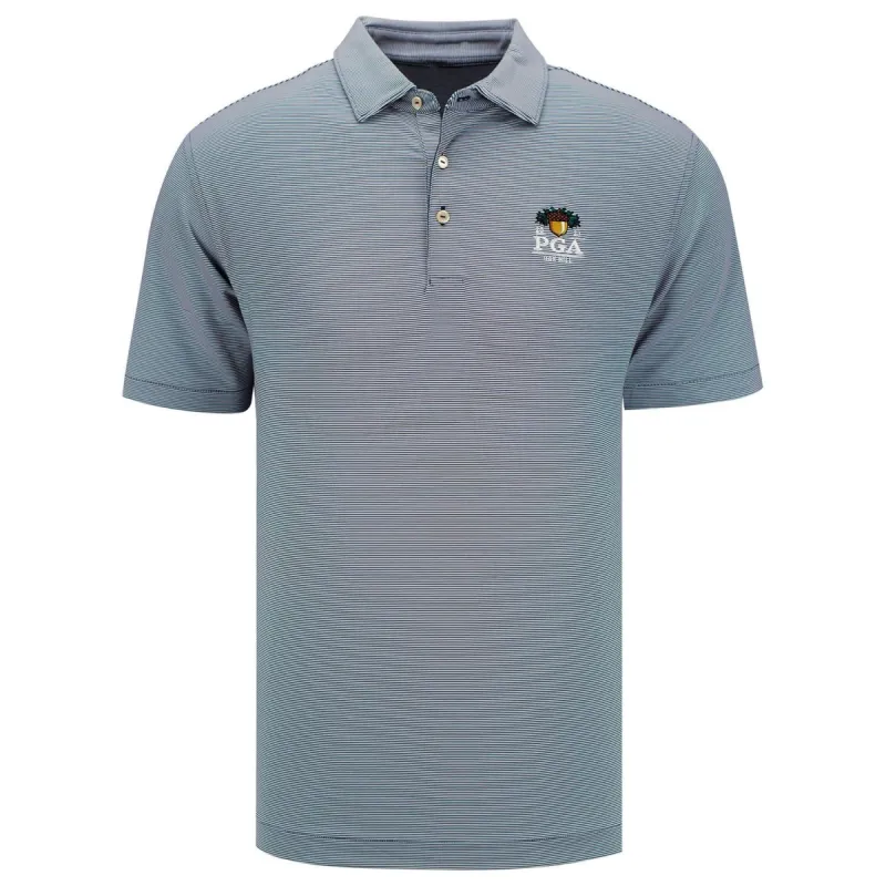 Peter Millar 2023 PGA Championship Jubilee Performance Jersey Polo sold by PGA Tour