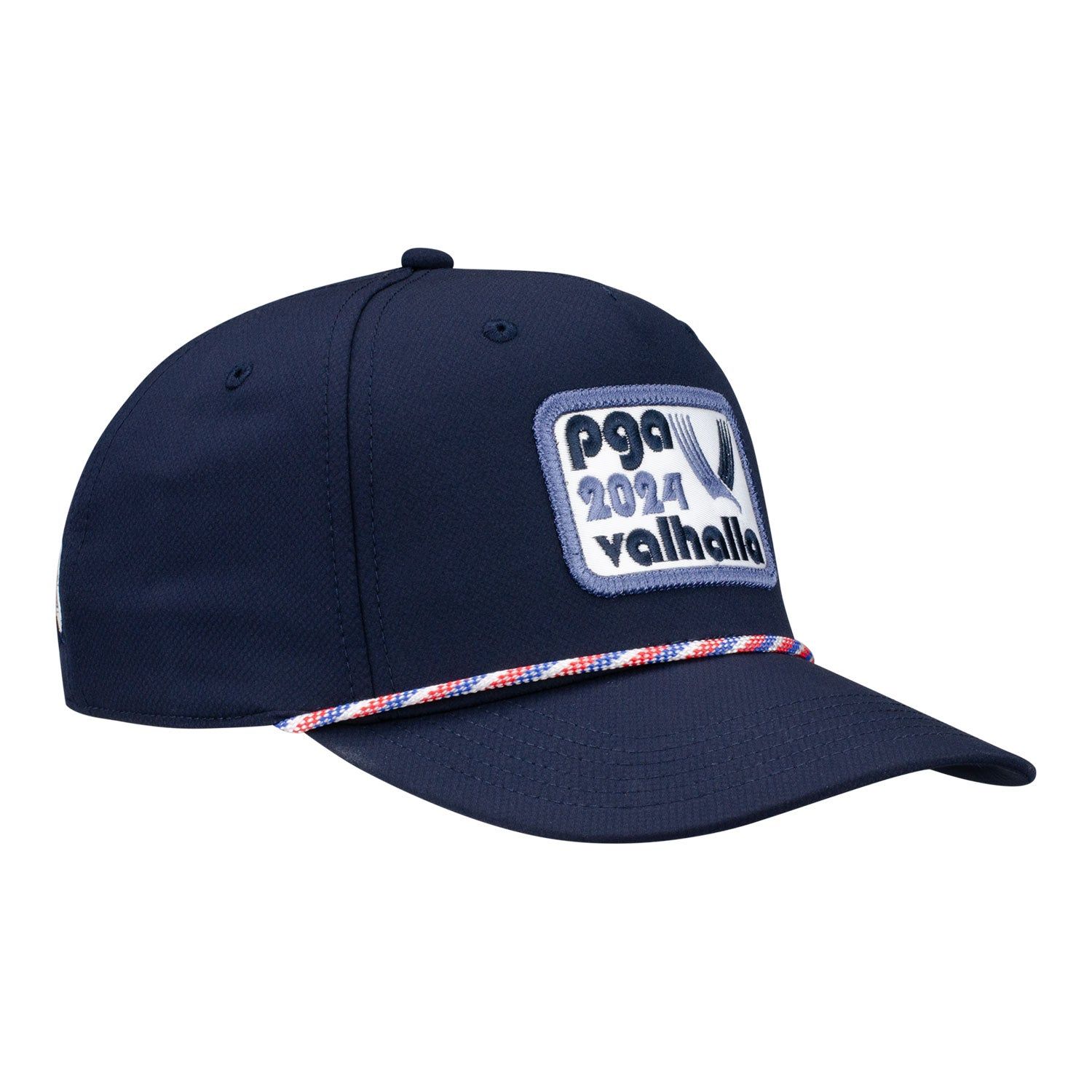 Ahead 2024 PGA Championship Aerosphere Tech Rope Hat in Navy sold by PGA Tour product image thumbnail 2