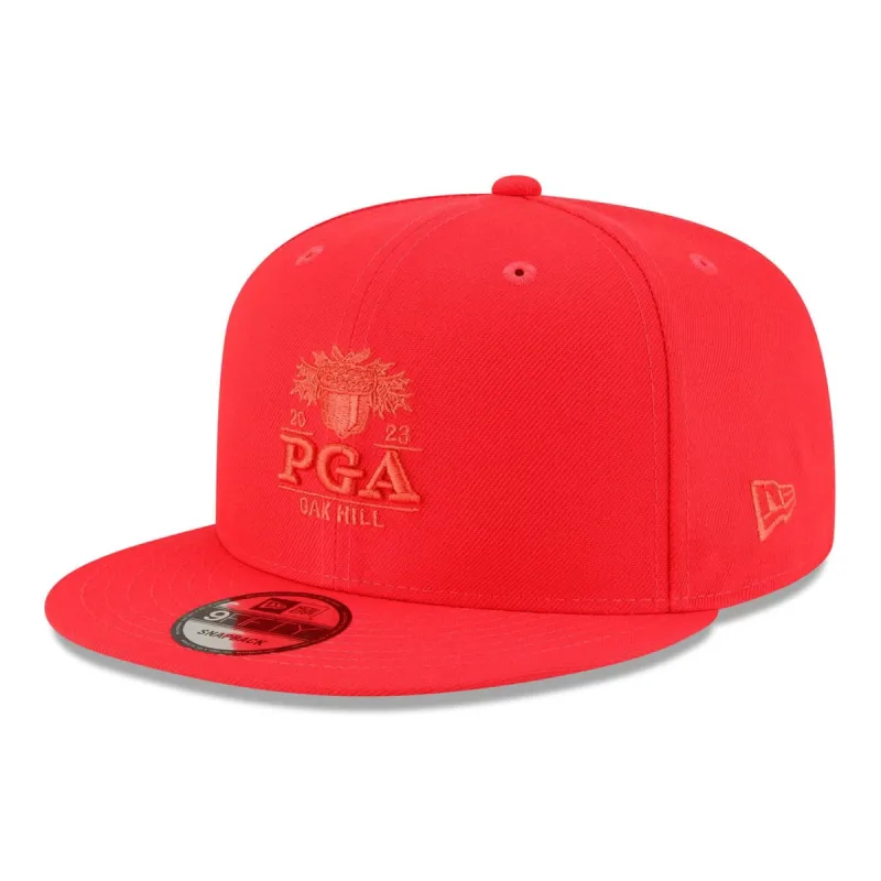 New Era 2023 PGA Championship 9Fifty in Lava Red sold by PGA Tour