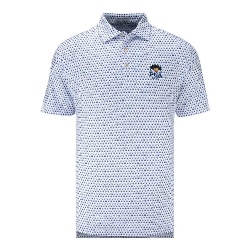 Peter Millar 2023 PGA Championship Seeing Double Jersey Polo sold by PGA Tour