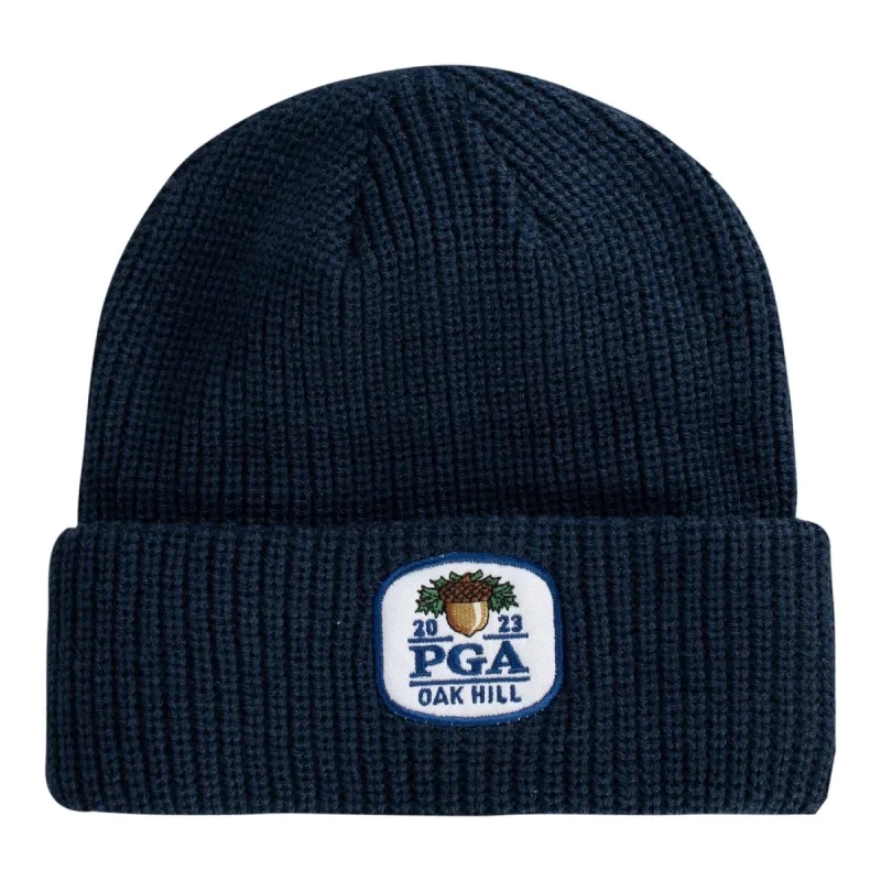 Imperial 2023 PGA Championship 6020 Embroidered Patch Hat in Navy sold by PGA Tour