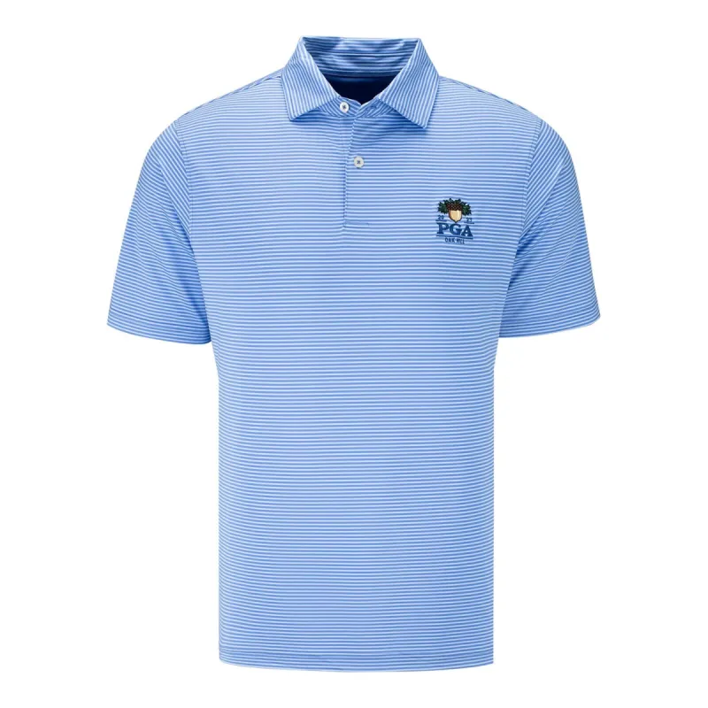 Fairway & Greene 2023 PGA Championship Owens Stripe Jersey Polo sold by PGA Tour
