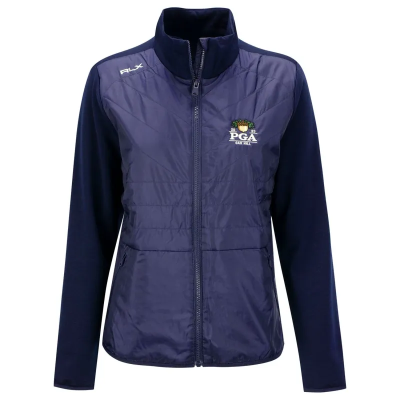 Ralph Lauren 2023 PGA Championship Long Sleeve CoolWool Full Zip Jacket sold by PGA Tour