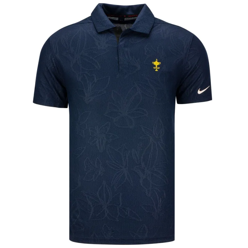 Ryder Cup Nike Tiger Woods Floral Jacquard Polo sold by PGA Tour