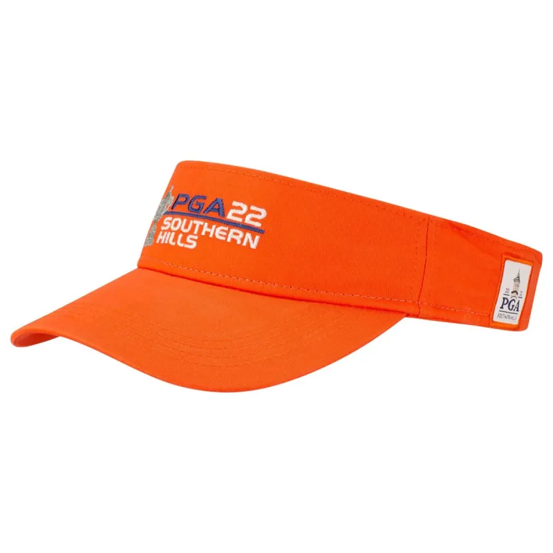 AHEAD Art Visor in Orange sold by PGA Tour