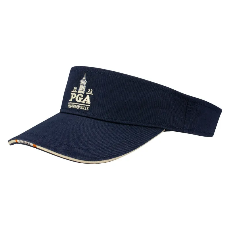 AHEAD Ol Visor in Navy and Bone sold by PGA Tour