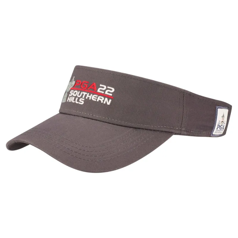 AHEAD Art Visor in Graphite sold by PGA Tour