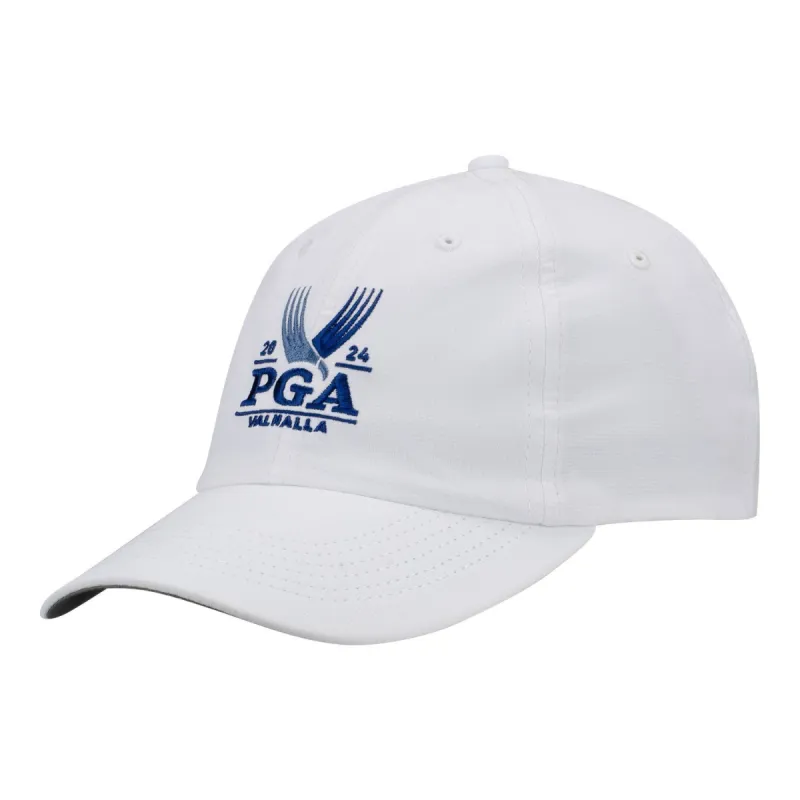 Imperial 2024 PGA Championship X210P The Original Performance Hat in White / Navy sold by PGA Tour