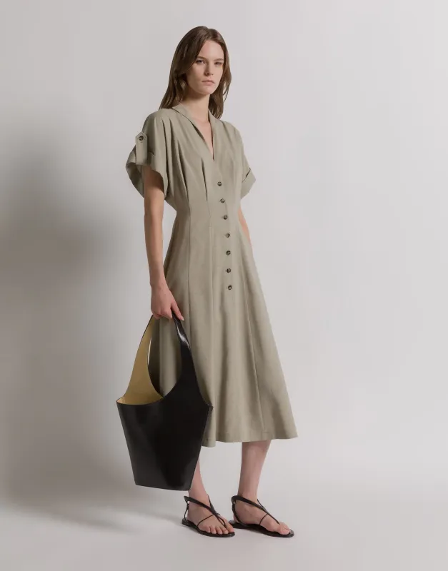 Abito camicia in tweed sold by Philosophy di Lorenzo Serafini