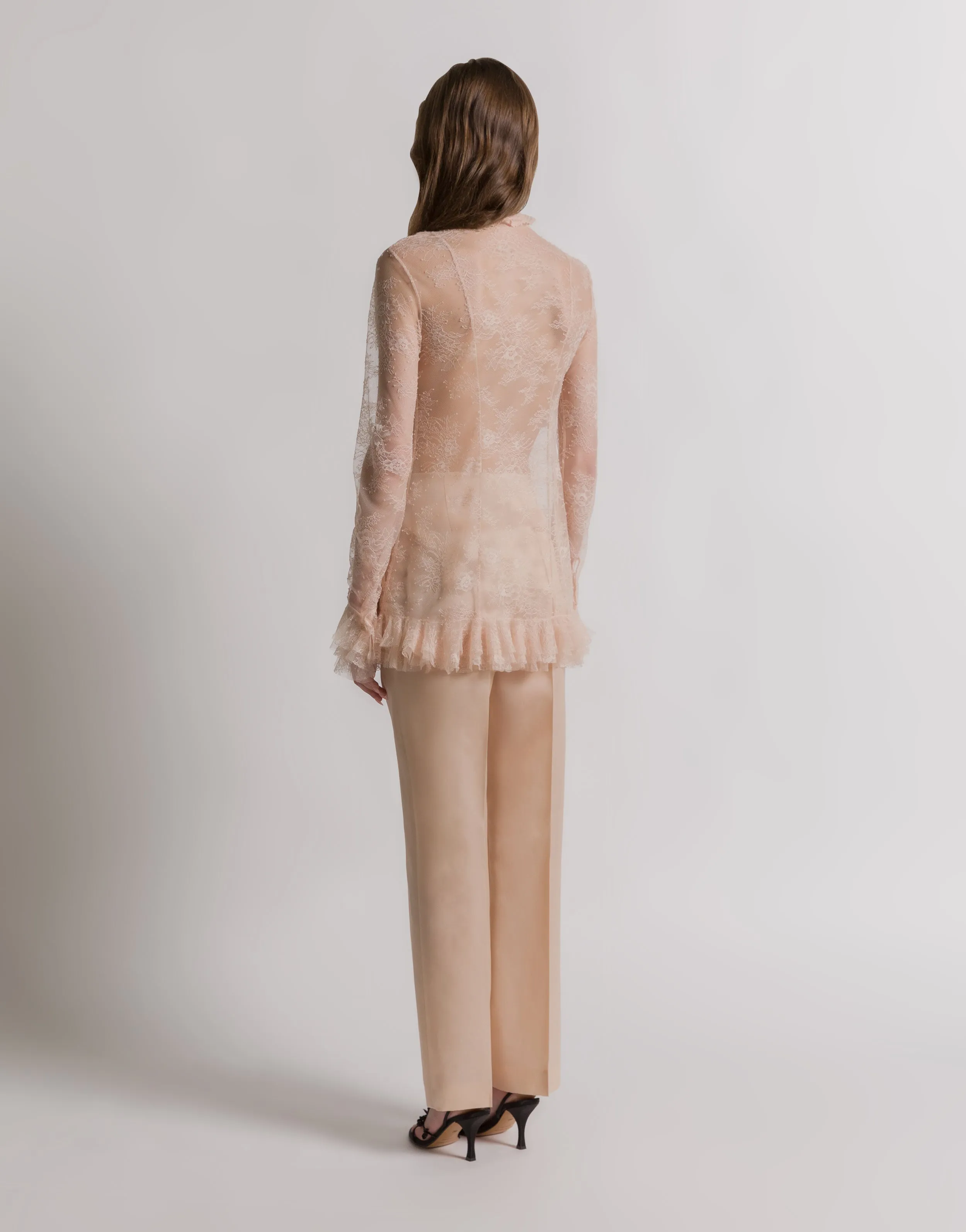 Blusa in pizzo trasparente sold by Philosophy di Lorenzo Serafini product image thumbnail 2