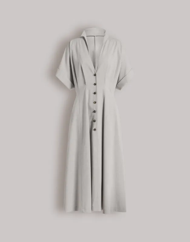 Abito camicia in tweed sold by Philosophy di Lorenzo Serafini